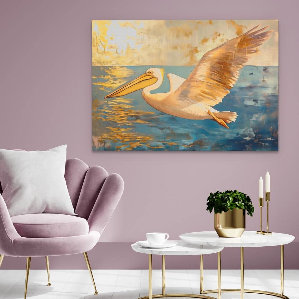 Wings of the Coast - Large Canvas Print