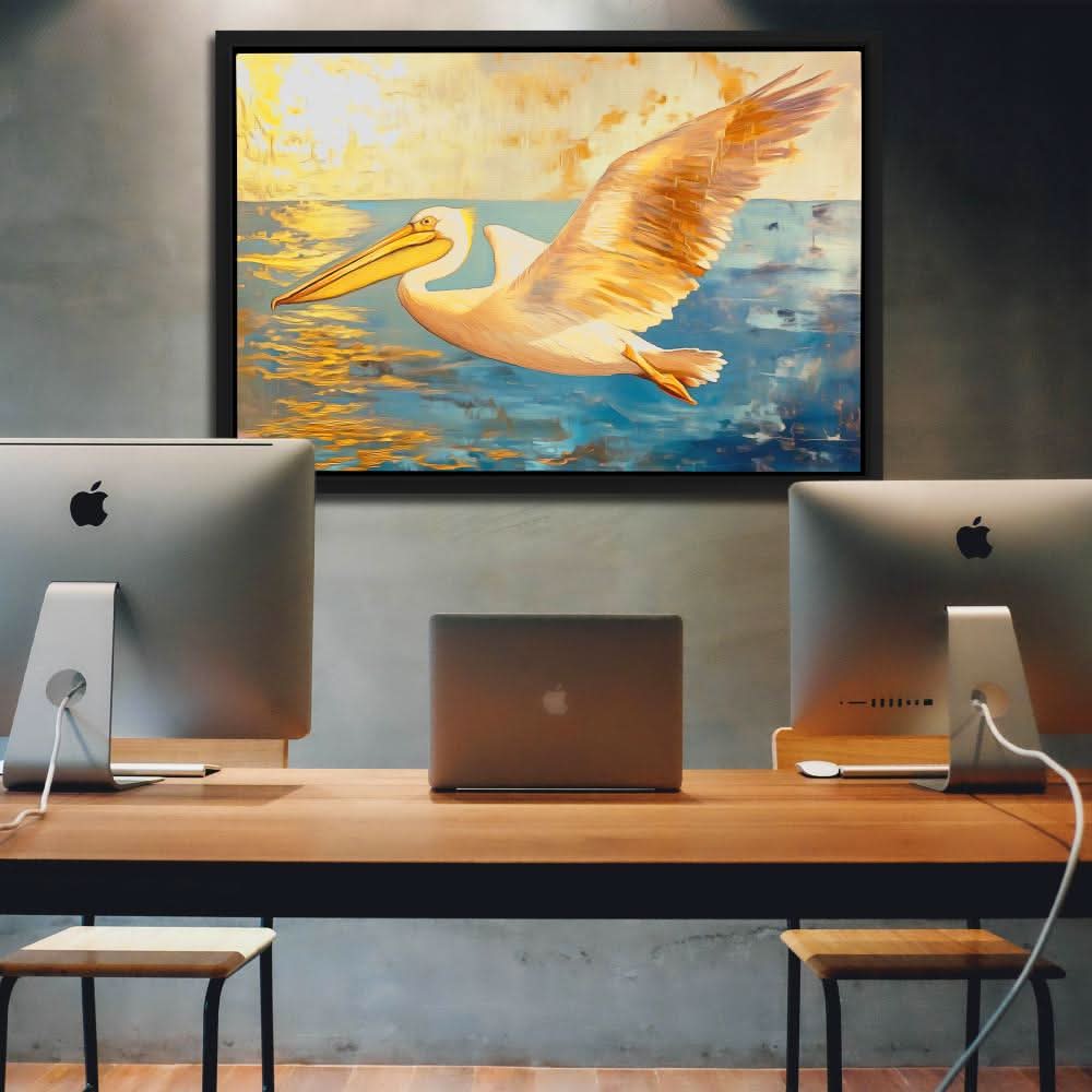 Wings of the Coast - Animals Art for Bathroom