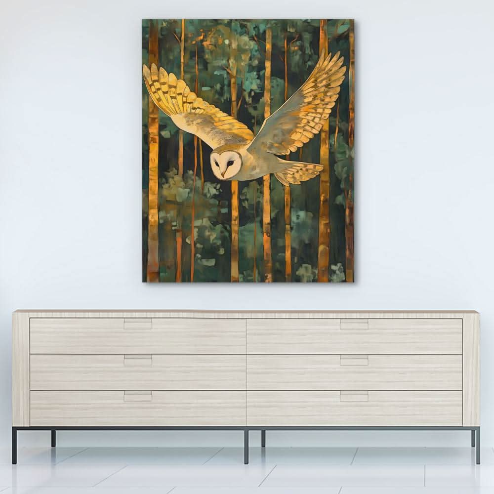 Wings of the Night - Large Canvas Print