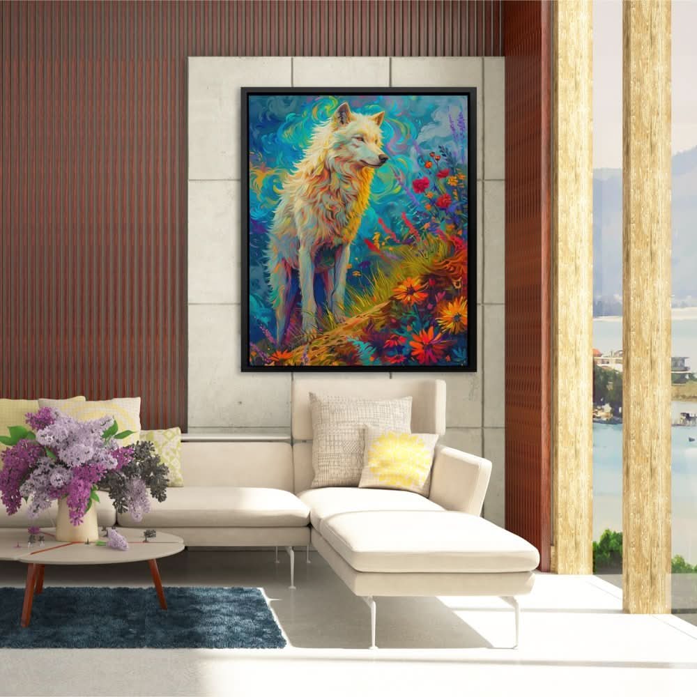 Wolf Alpha - Animals Art for Lounge