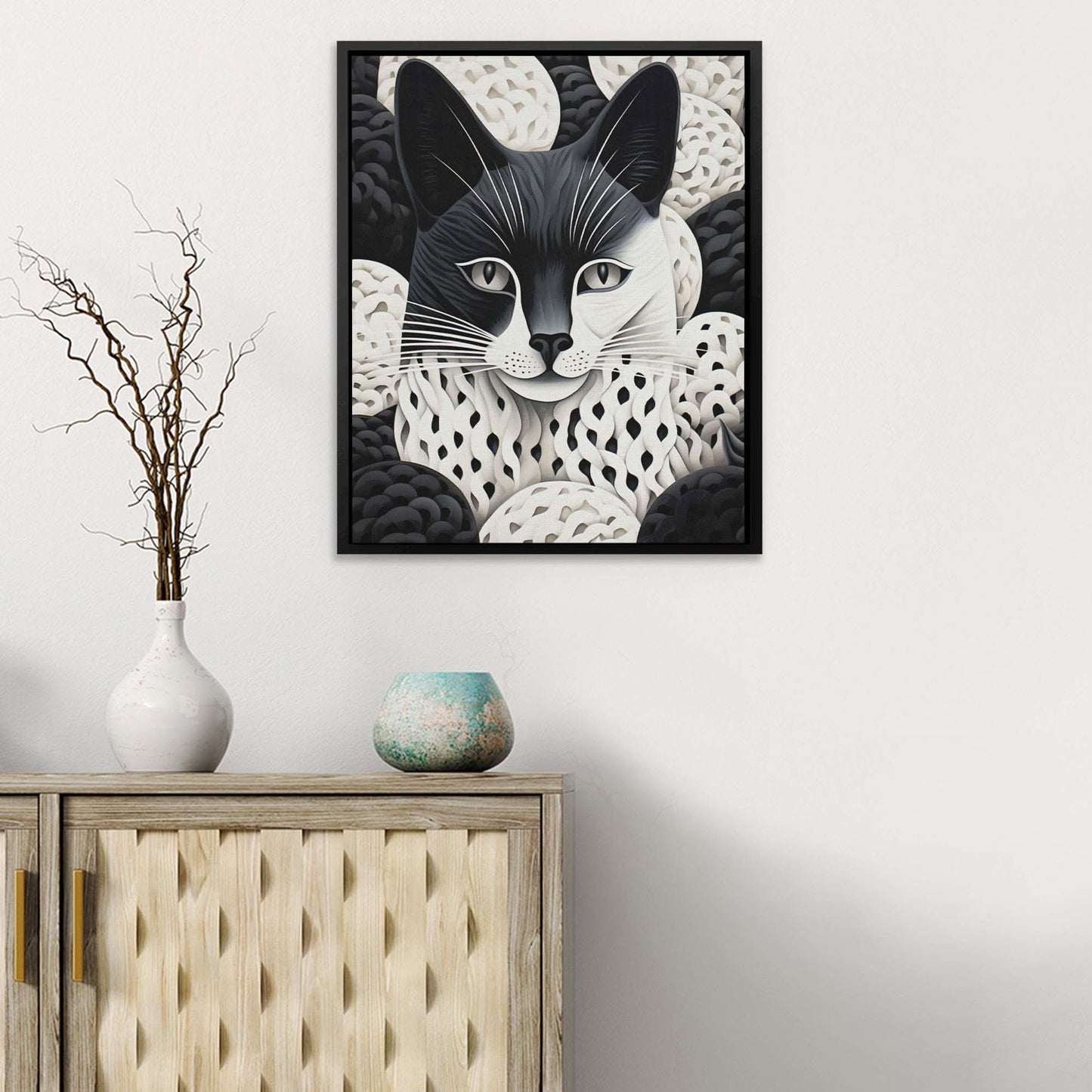 Woven Fox - Luxury Wall Art