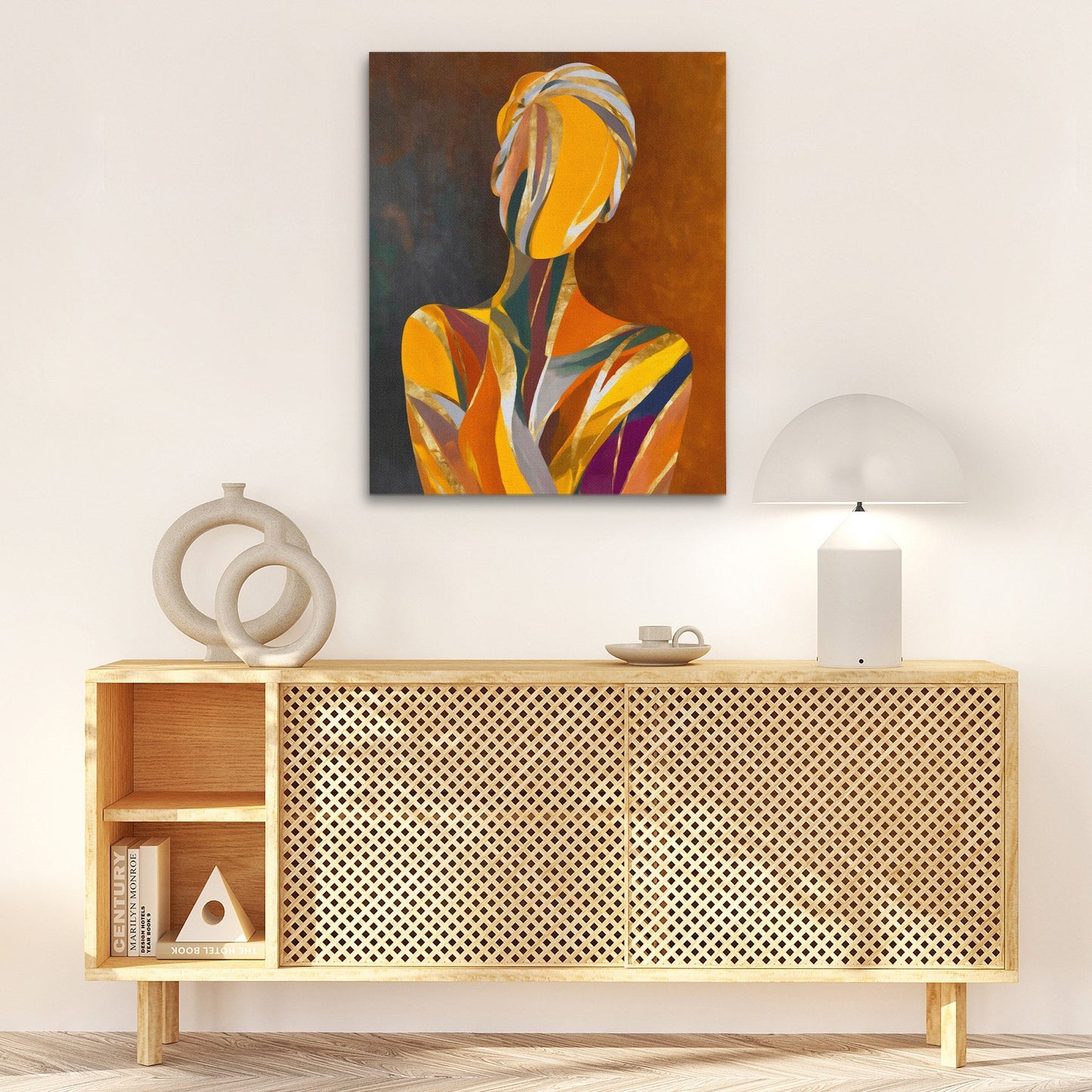 Wrapped in Gold - Luxury Wall Art