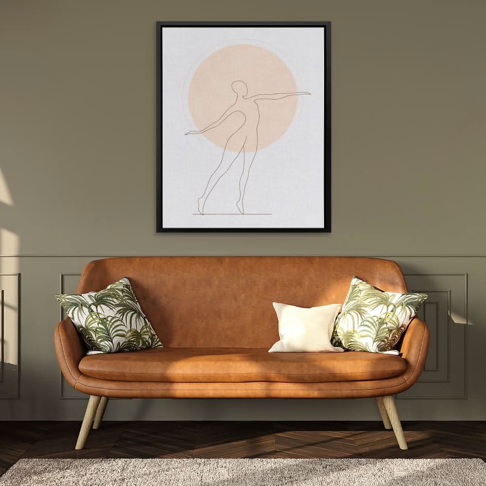 Yoga Ascension - Large Contemporary Canvas Print