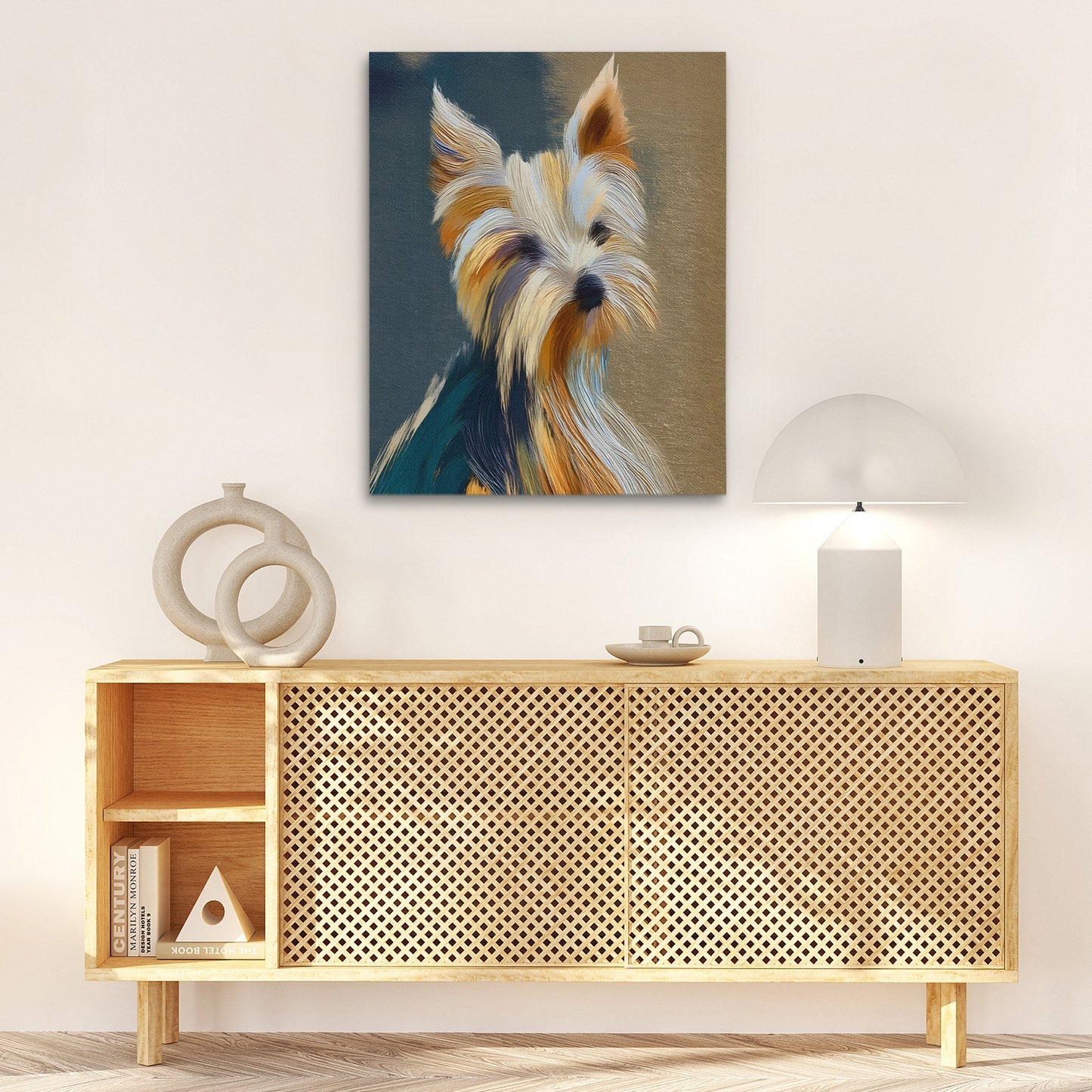 Yorkie Wind Dance - Luxury Wall Art