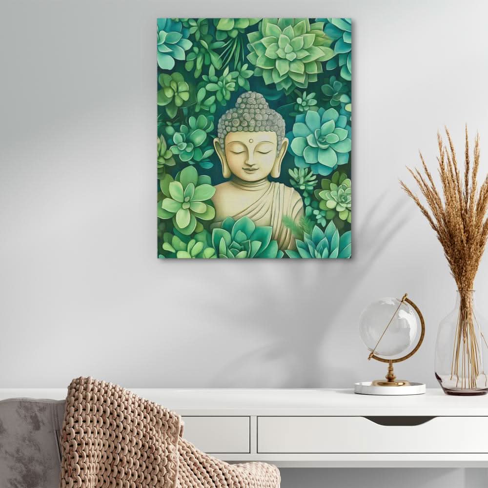 Zen Oasis - Large Canvas Print