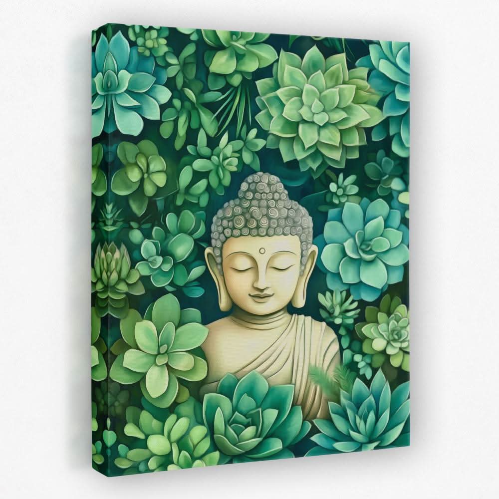 Zen Oasis - Botanical Canvas Wall Art