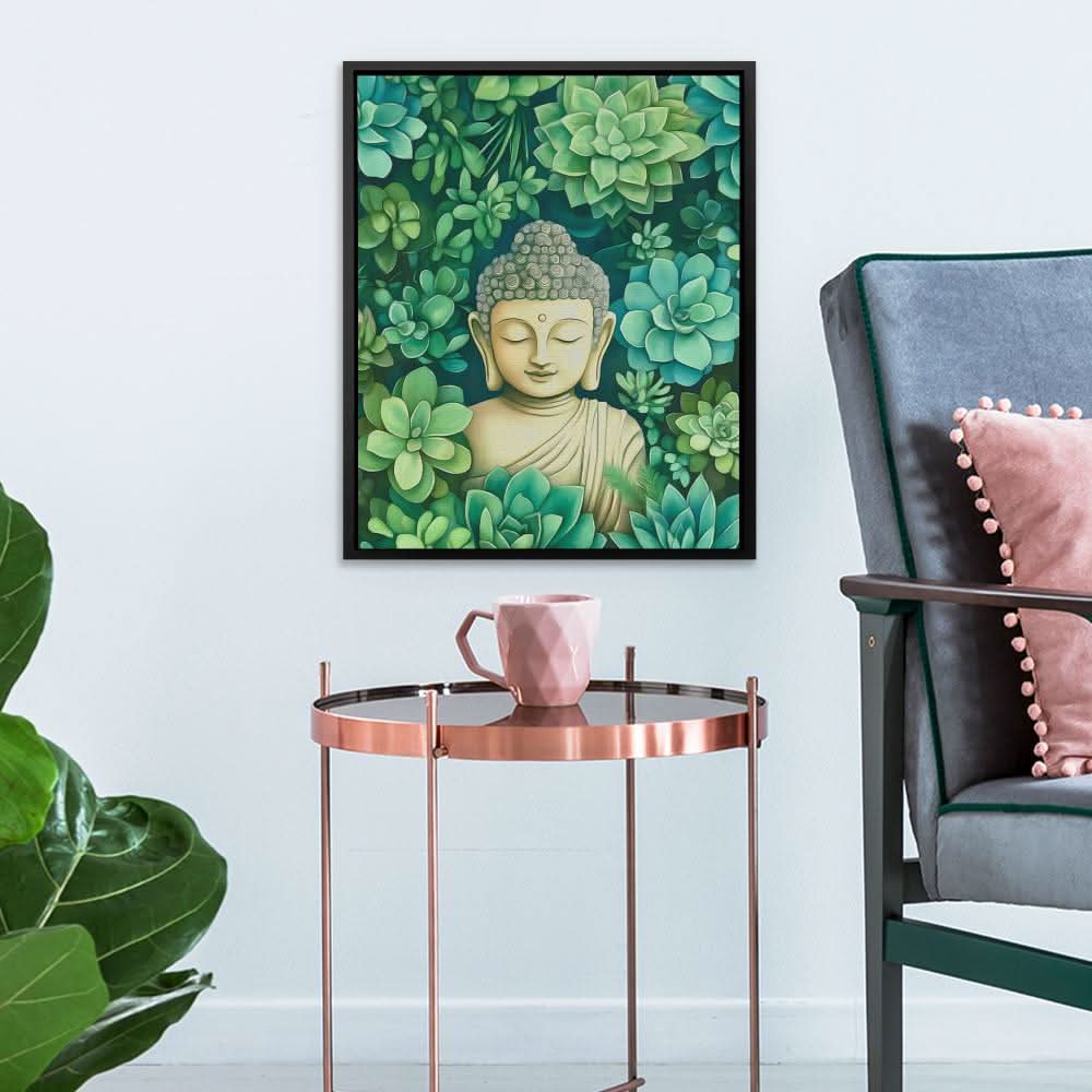 Zen Oasis - Botanical Art for Bedroom