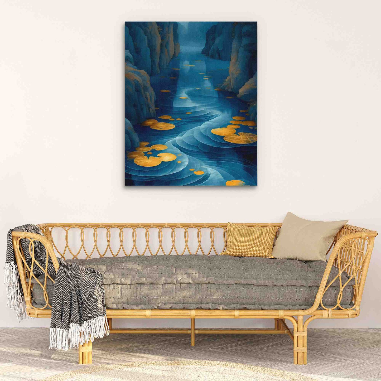 Zen River - Luxury Wall Art