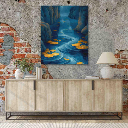 Zen River - Luxury Wall Art