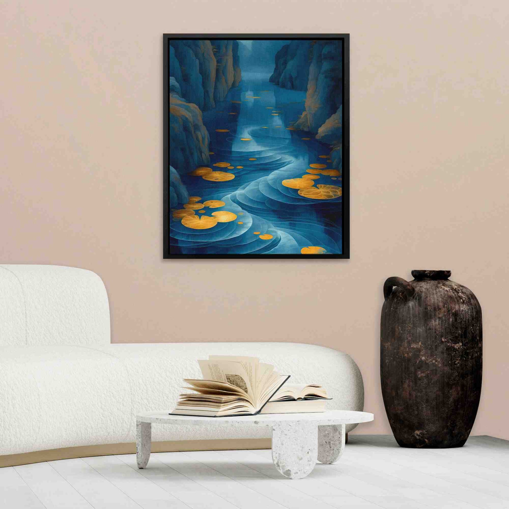 Zen River - Luxury Wall Art